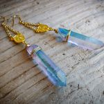 【再販×3】Antarctic Ocean Crystal ロザリオピアス