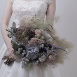 /// dairaaaaiさま専用 ウェディングブーケ・ブートニア・ヘッドドレスフルオーダー // おしゃれなこだわり結婚式ウェディングに //