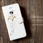 Love me? GIRL iphone/スマホケース 手帳型