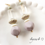 《再販》大ぶり ヴィンテージ ピアス／イヤリング