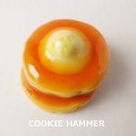 溶けアイス ホットケーキ ブローチ