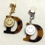  Dべっ甲柄＆スマイル コネクター（充電口）アクセサリー