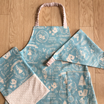 子供用エプロンセット【120〜130】巾着付き