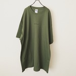 GLITCHロゴ　Tシャツ 　2XL ミリタリーグリーン