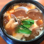 ❤️テンジャンチゲ  辛！韓国味噌チゲ