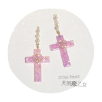 cross heart  pierce