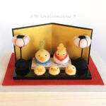 ひよまつり✳︎ひよこのお雛さま