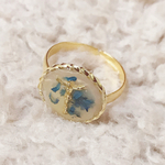 小ぶり blue ring💙