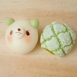 【B1】くまパン&メロンパンのブローチセット