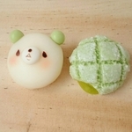 【B3】くまパン&メロンパンのブローチセット