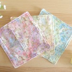 ユニコーンガーゼハンカチ　３枚セット