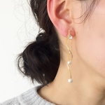 wave３　ピアス/イヤリング