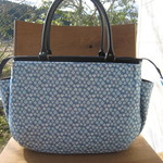 ☆羽根モチーフ柄トートバッグ☆