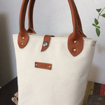 オーダー品！倉敷帆布と革のトートバック