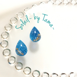 shiny blue しずく