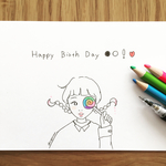 ＊Happy＊ポストカードセット