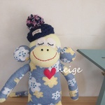 aiaisei様オーダー分★neigeソックモンキー　ねむりんちょ