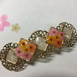お花バレッタ