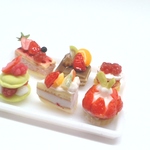hand:made:ミニチュア：ドールハウス：ケーキ①：