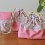 《入園・入学》リバティお弁当3点セット【Felicite】ローズピンク