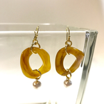 【NEW】べっこうパール✩ピアス