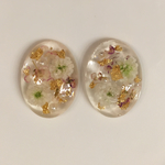 ドライフラワー ピアス