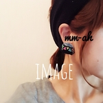 カラフル三角○デニム刺繍フリンジピアス