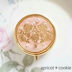 【只今送料無料】Gold  rose♪ (pink) ピルケース&サプリケース&アクセサリーケース