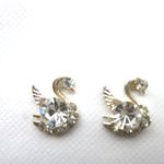 大人のスワンピアス/イヤリング
