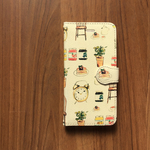 カントリークリーム【手帳型ケース】