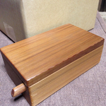 ★木製バターケース ！バターナイフ レッドシダーウッド 送400円