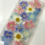 押し花スマホケース