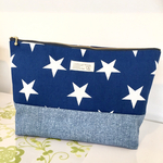 星×デニム  おむつ ポーチ 