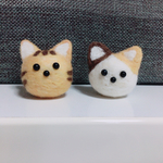 ねこストラップ・羊毛フェルト・猫・ねこ