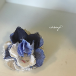 くしゅくしゅコサージュ