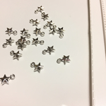 送料無料！シルバー星チャーム