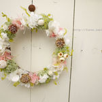 haruiro wreath (pink)