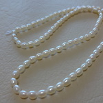 淡水パール　ライス　一連（約4ｍｍ）SALE