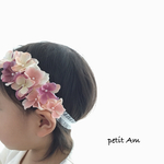 《再販》baby☆はかなげあじさいのおしゃまなヘアバンド
