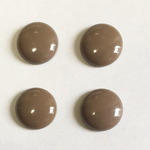 【訳あり】ヴィンテージ アクリルラウンドカボション モカ 24mm 4こ
