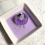再販！パープルフラワーとブルーベリーゼリーのアクセサリートレイ