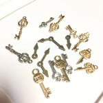 送料無料！アソート鍵＆時計針パーツ