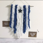 流木タペストリー 西海岸 ハンドメイド レザー 星 タペストリー 冬 送料込み