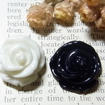 大きな貼り付け用バラパーツ5個セット(300円以上の組み合わせでバラ売り可能＊)