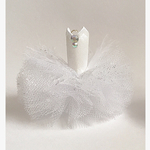 白鳥の湖 「白鳥」 ミニチュア・チュチュ (直径7.5cm) 