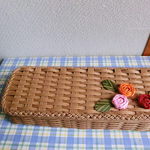 カトラリーケース（バラの花）