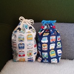 コップ袋　ロング　でんしゃ