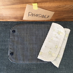 サッキングパッド  星柄×ワンウォッシュヒッコリー