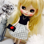 千鳥のタートルワンピコーデ 22㎝ドール服