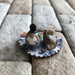 ガラスのマトリョーシカ豆雛(扇F)